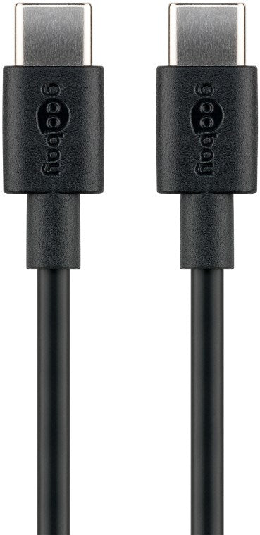 Cavo di ricarica e sincronizzazione USB-C per i dispositivi con connessione USB-C nero 1 m Cavo di ricarica e sincronizzazione USB-C per i dispositivi con connessione USB-C nero 1 m
